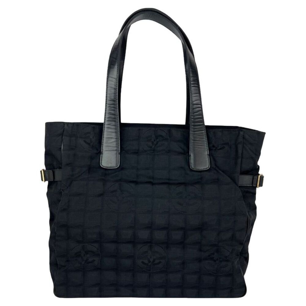 Chanel Nylon Black Travel Tote Vintage